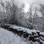 Prvi ovogodišnji snijeg u zaleđu Neuma
