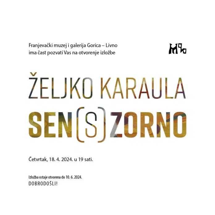 1713288022 Najava I Poziv Na Izlozbu Zeljka Karaule Senszorno