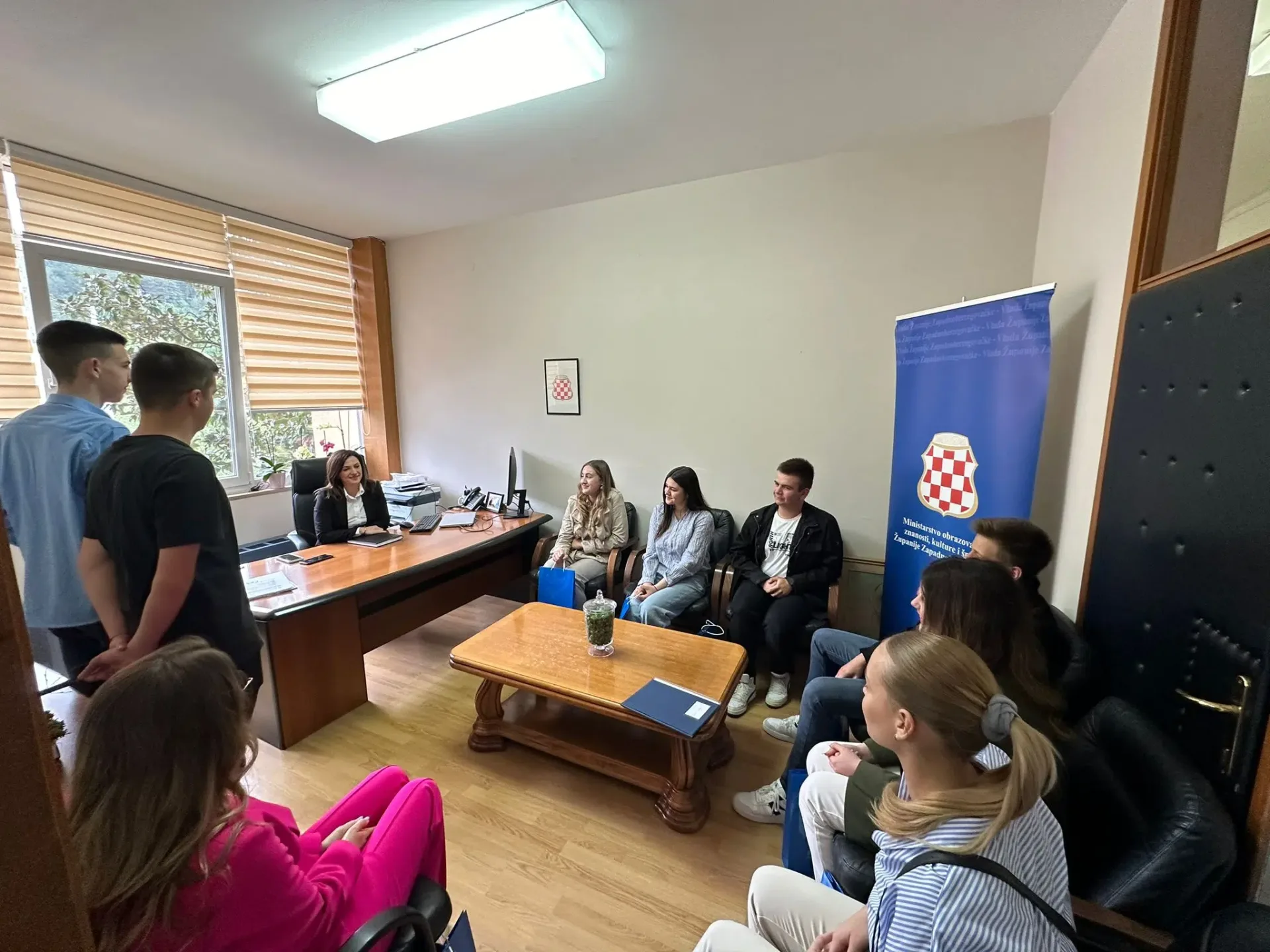 FOTO: Učenici iz Gruda inspirišu na promjene u javnoj upravi ŽZH