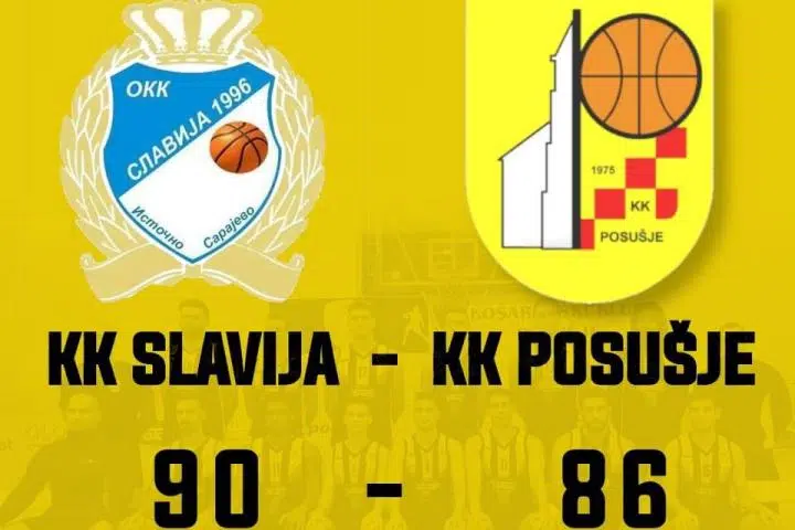 KK Posušje poraženo kod Slavije