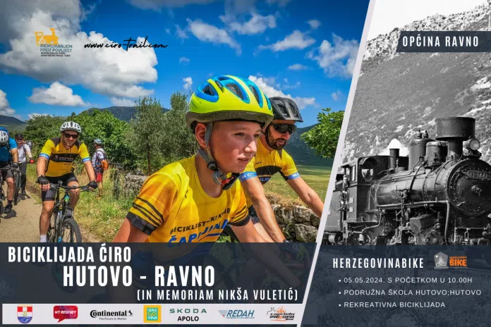 Biciklijada Ćirinom Prugom Hutovo – Ravno U Spomen Nikši Vuletiću Biciklijada Cirinom Prugom Hutovo – Ravno U Spomen Niksi Vuleticu