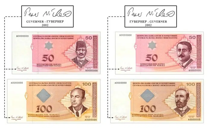 Do kada morate zamijeniti novčanice koje se povlače u BiH?