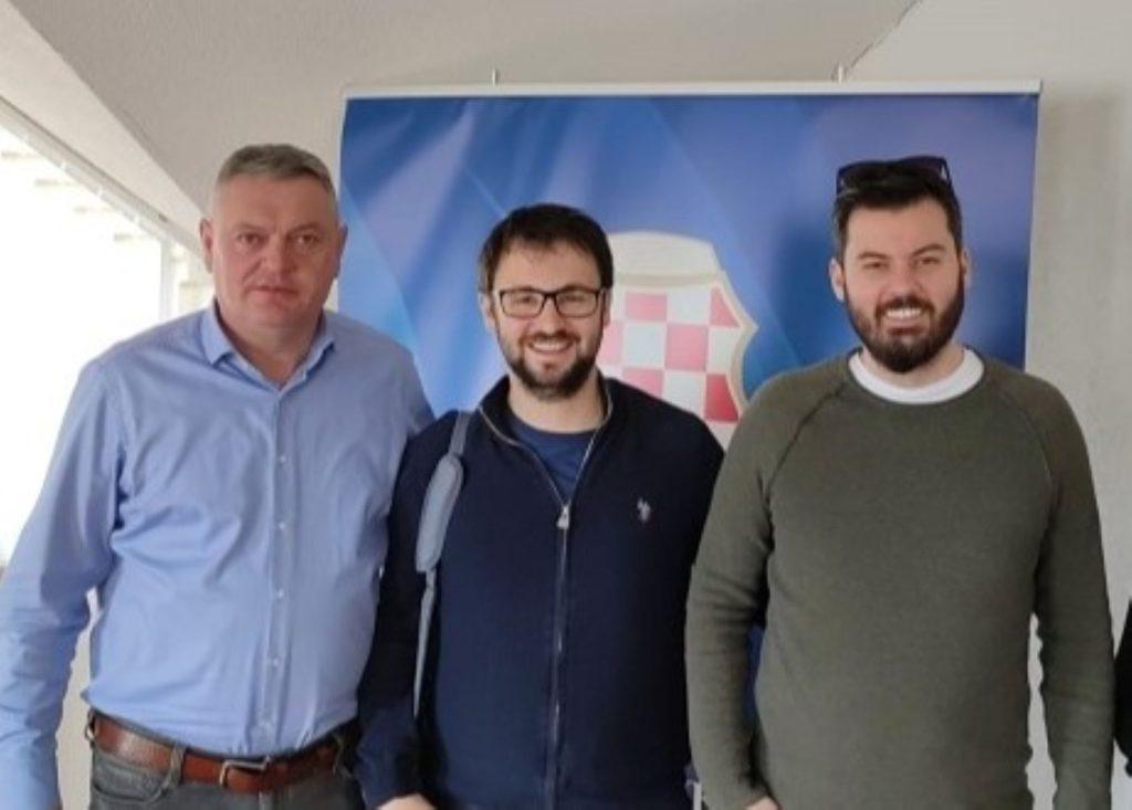4. Ivan Vukadin predsjednik Vlade Herceg bosanske zupanije sa Marinom Mamuzom i Matom Rimcom