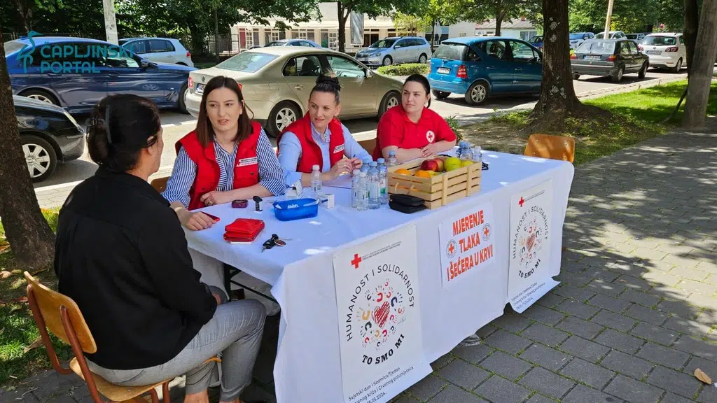 FOTO | Čapljina: Veliko zanimanje za kontrolu tlaka i šećera u krvi