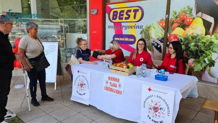 FOTO | 150 sugrađana kontroliralo šećer u krvi i tlak 1715161633 550 Foto Capljina Veliko Zanimanje Za Kontrolu Tlaka I Secera