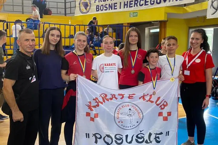 Pet medalja osvojeno za Karate klub Posušje na Kupu prijateljstva