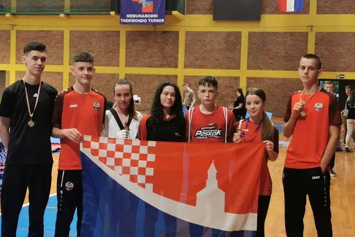 Pet nagrada osvojio TKD klub Poskok u Zagrebu