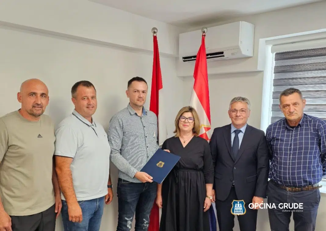 Svečani prijem za članove Biciklističkog kluba Grude