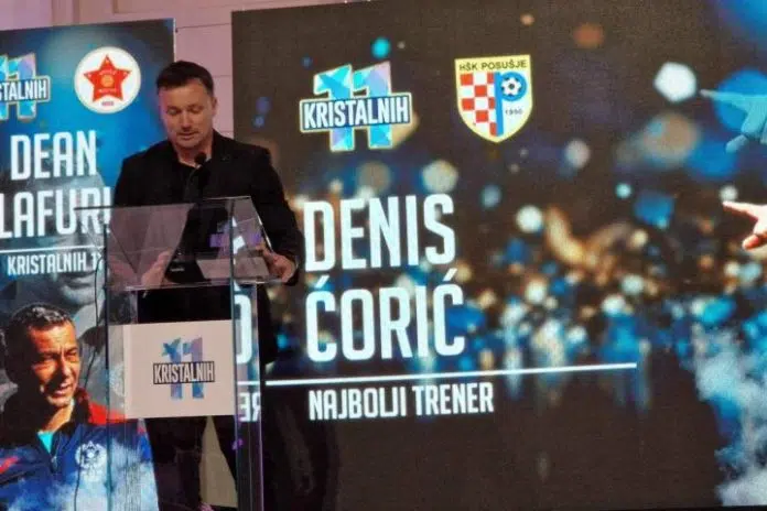 Denis Ćorić izabran za najboljeg trenera Premijer lige BiH 1716659055 Denis Coric Izabran Za Najboljeg Trenera Premijer Lige Bih