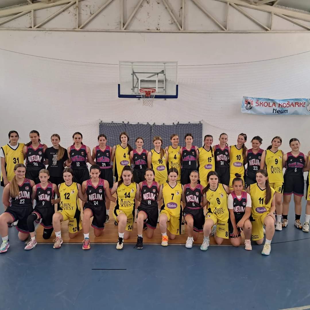 Košarkašice iz Čapljine i Posušja gostovale u Neumu