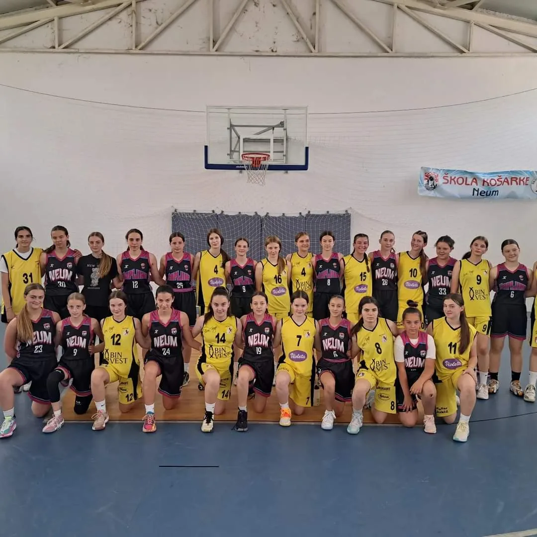 Košarkašice iz Čapljine i Posušja gostovale u Neumu