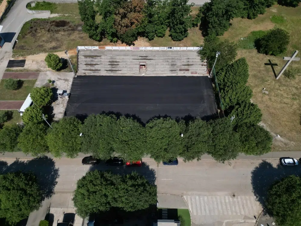 Nadležni su zamijenili asfaltnu podlogu na SRC Ćorkov Dolac.