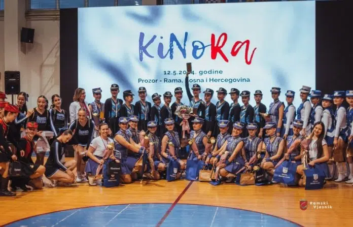Drugo izdanje festivala mažoret plesa KiNoRa održano u Rami Drugo Izdanje Festivala Mazoret Plesa Kinora Odrzano U Rami