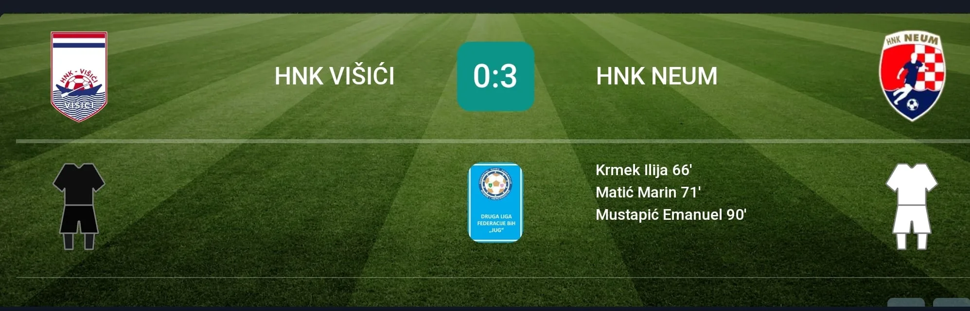 HNK Neum nadigrao HNK Višići na gostujućem terenu