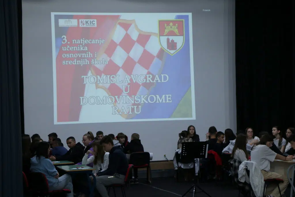 NAJAVA: 4. natjecanje učenika osnovnih i srednjih škola “Tomislavgrad u Domovinskom ratu “