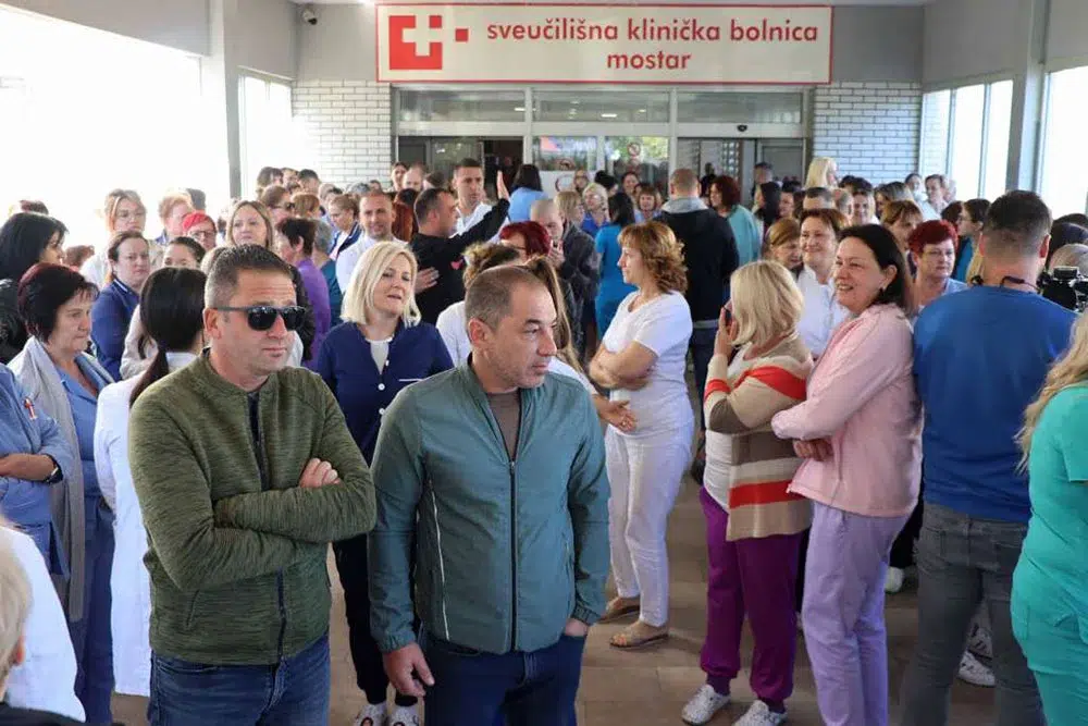 Najavljen štrajk ispred SKB-a Mostar
