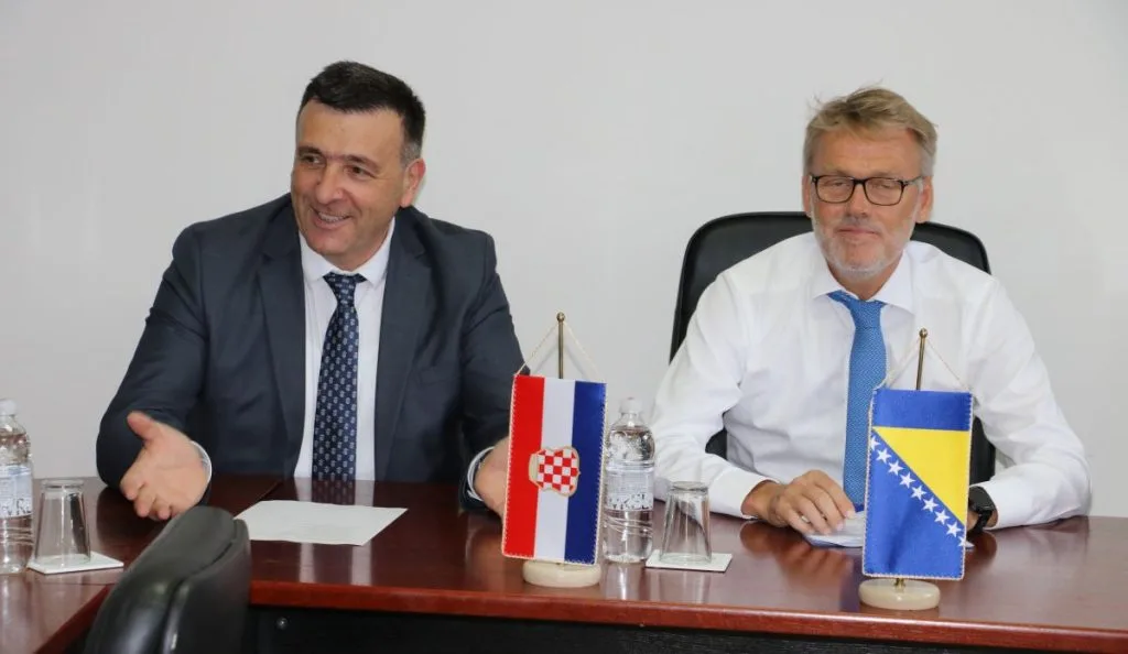 Posjet Veleposlanika Kraljevine Norveške u BiH, Nj. E. Olava Reinertsena Županiji Zapadnohercegovačkoj