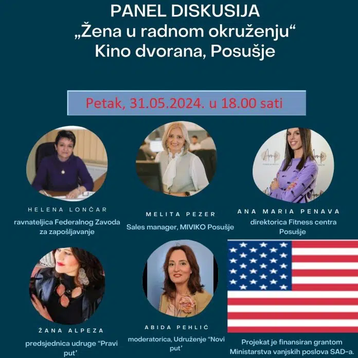 Posusje Panel Diskusija O Ulozi Zene U Radnom Okruzenju
