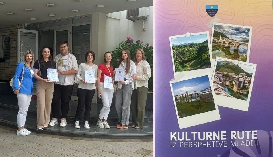 Realizacija projekta “Kulturne rute kroz oči mladih” uspješno završena