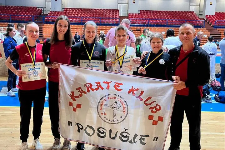 Četiri medalje osvojene za Karate klub Posušje na turniru u Bugojnu