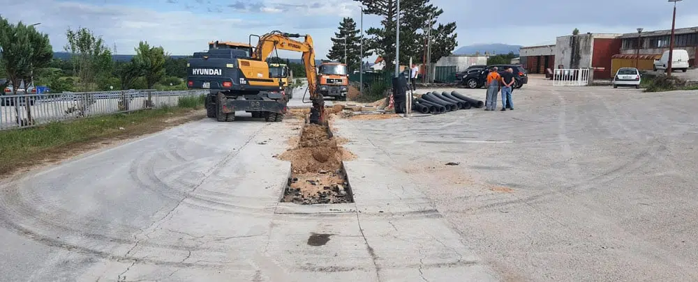 Posušje: Radovi na kolektoru u toku, važe posebne regulacije saobraćaja