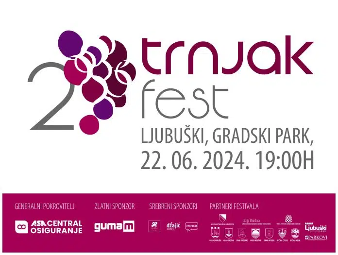 Trnjak fest 2024. obeležava se u Ljubuškom 22. lipnja. 1718006932 Trnjak Fest 2024 Obelezava Se U Ljubuskom 22 Lipnja