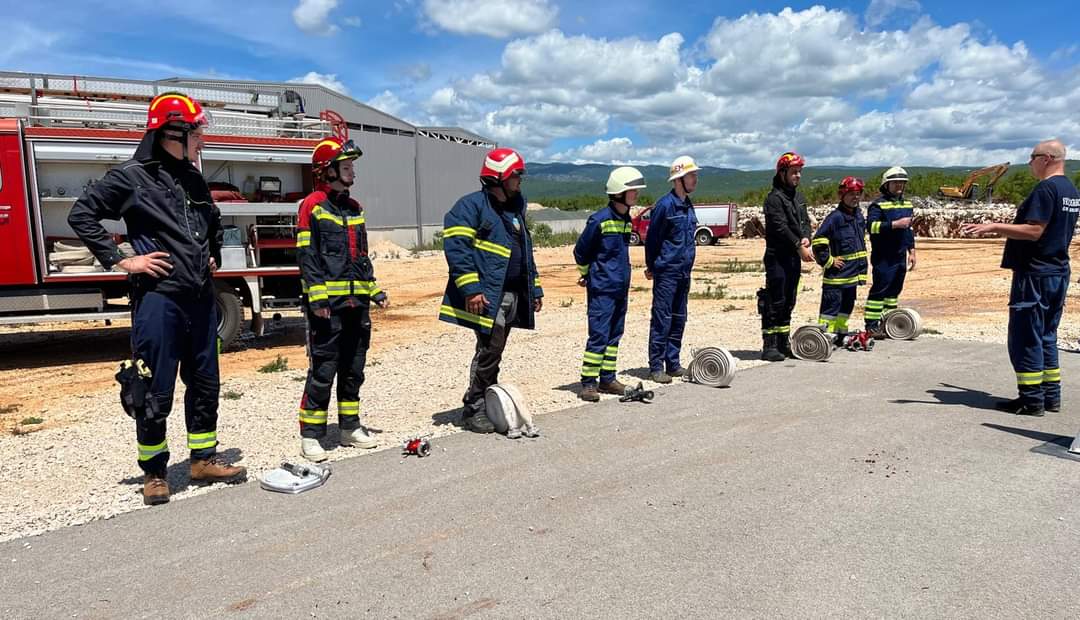 Polaganje ispita za dobrovoljnog vatrogasca održano u Grudama