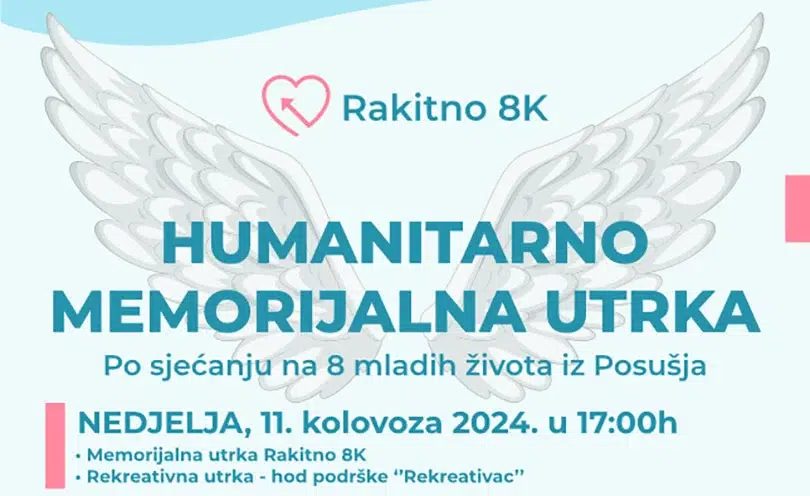 Humanitarna memorijalna utrka u Posušju u čast osmero tragično stradalih mladih