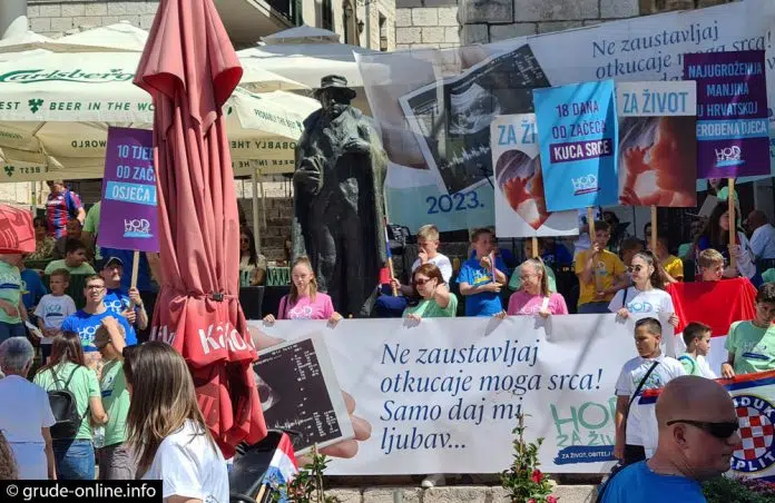 Imotski Se Priprema Za Hod Za Zivot Glas Rodenih Za