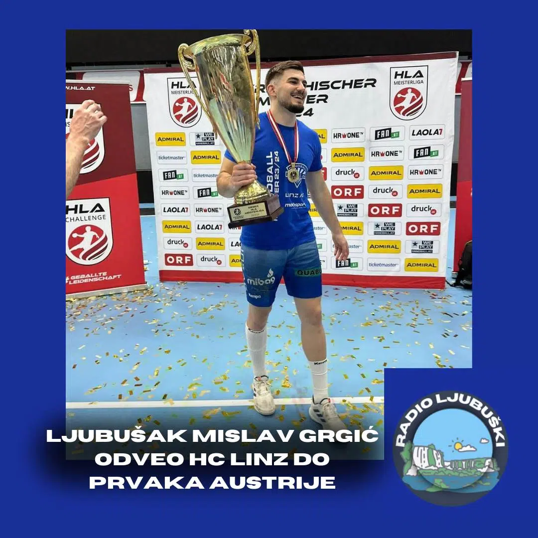 Ljubušak Mislav Grgić odveo HC Linz AG do titule šampiona