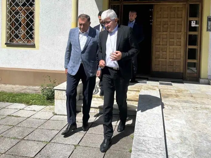 Na Sastanku S Biskupom Majicem Dodik Najavio Podrsku Vise Projekata