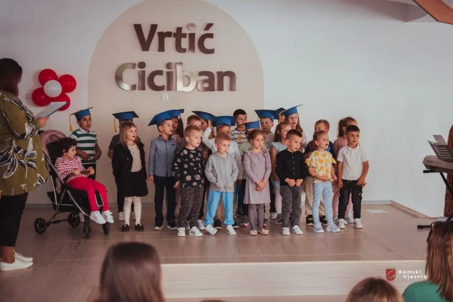 Oproštajna priredba predškolaca vrtića “Ciciban” u Prozoru