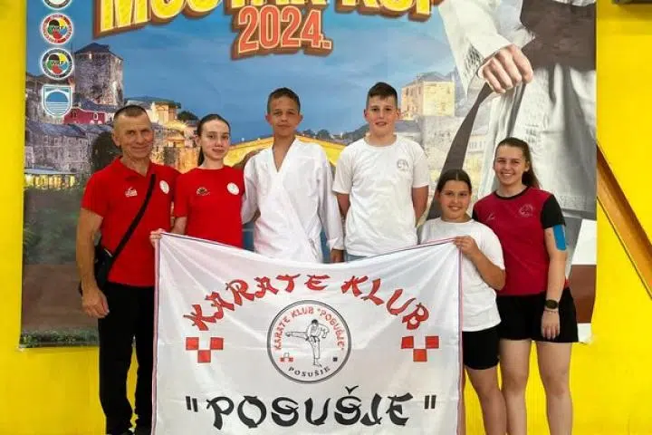 Četiri medalje za Karate klub Posušje na takmičenju u Mostaru