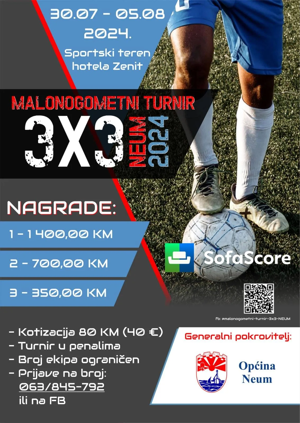 NAJAVA: Početak prijava za Malonogometni turnir 3×3