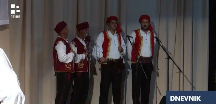 Odrzana Drzavna Smotra Izvornog Folklora Hrvata U Bosni I Hercegovini