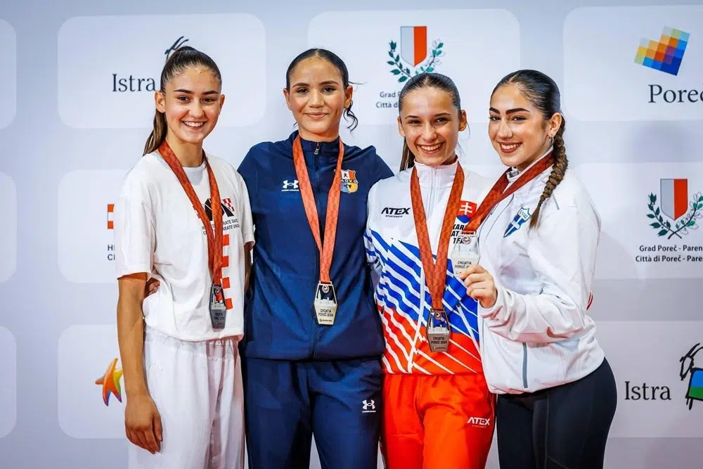 Patricija Prga osvojila srebrnu medalju na turniru Svjetske karate lige za mlade
