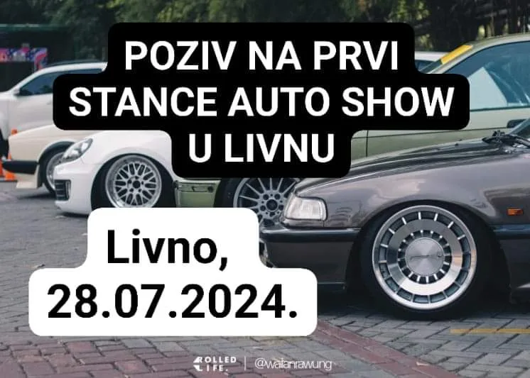 Poziv na Prvi Stance Auto Show u Livnu