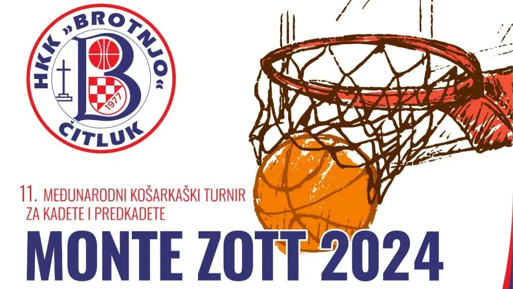 Najavljeno je 11. izdanje Međunarodnog košarkaškog turnira “Monte Zott”