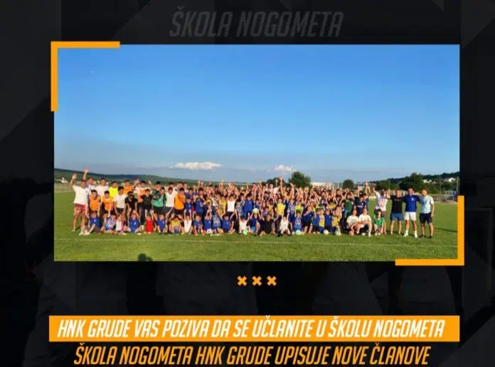 Hnk Grude Poziva Djecake I Djevojcice Da Se Pridruze Skoli