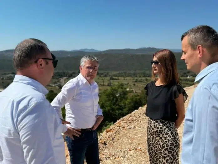 Ministrica Katic Posjetila Gradiliste Sjeverne Obilaznice Gruda.webp