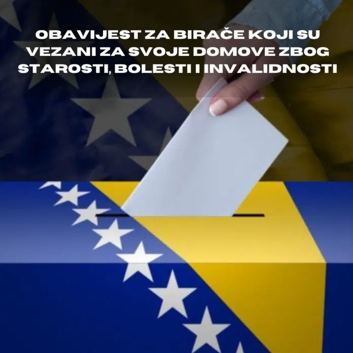 Obavijest Za Birace Sa Zdravstvenim Ogranicenjima Koji Su Vezani Za