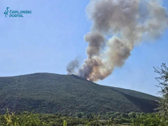 Onemoguceno Izdavanje Licnih Dokumenata U Capljini Zbog Pozara Na Crnom