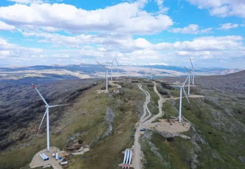 Počela izgradnja vjetroelektrane Kamešnica vrijedne 160 milijuna eura