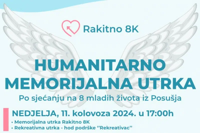 Sutra u Rakitnu: Memorijalna humanitarna utrka u čast osmero tragično stradalih mladih