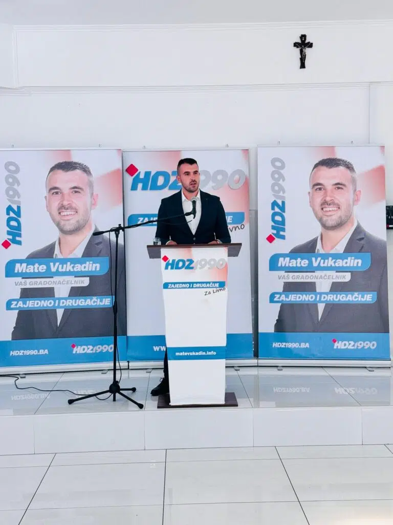 Livno može postići bolje rezultate – poručuje Mate Vukadin sa skupa u Podhumu