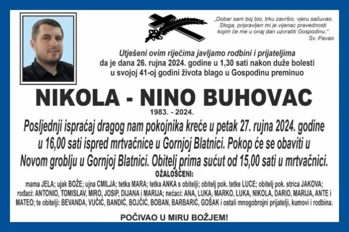 1727354761 Nikola Nino Buhovac Preminuo