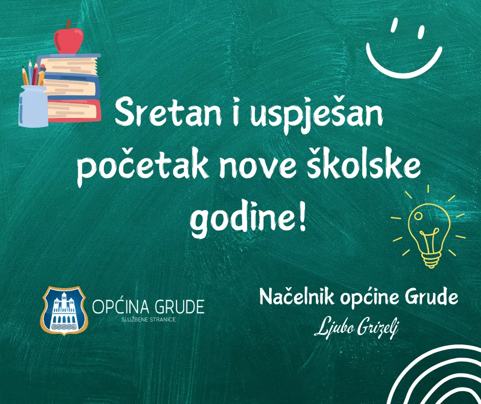 Čestitka za početak školske godine.