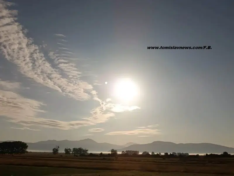 Dobro jutro sa umjerenom vedrinom iz Tomislavgrada!