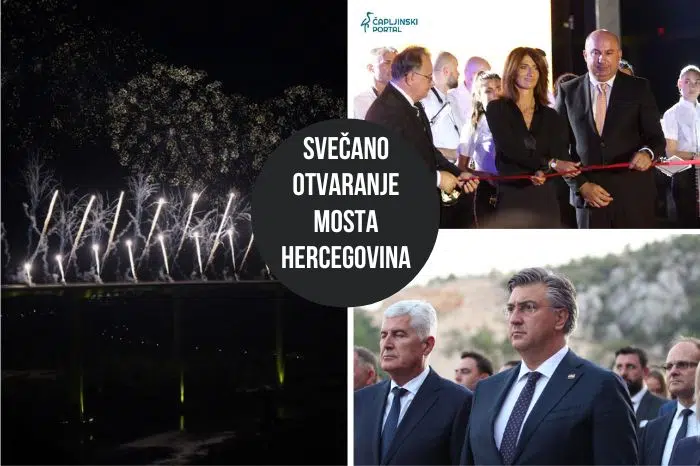 FOTO GALERIJA: Pogledajte veliki broj fotografija sa otvaranja mosta ”Hercegovina”