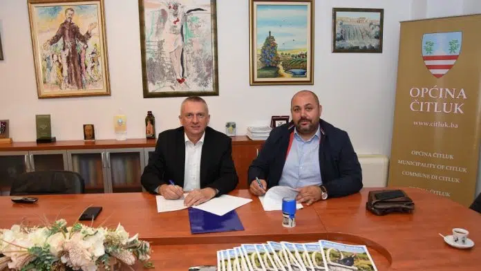 Opcina Citluk I Ktm Brina Sklopili Okvirni Sporazum Za Asfaltiranje